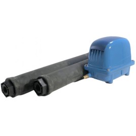Aerācijas komplekts: AquaForte AP-200 gaisa sūknis un EPDM diafragmas difuzors JAEGER JetFlex TD ™ 63/2100