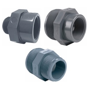 PVC-U samazinot nipelis