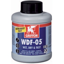 Līmes PVC-ABS caurulēm un veidgabaliem GRIFFON WDF-05 250ml