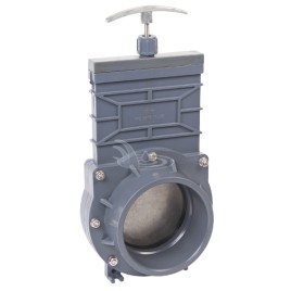 PVC-U vārtu vārsts BUDŽETS 90mm PVC-U vārtu vārsts BUDŽETS 90mm