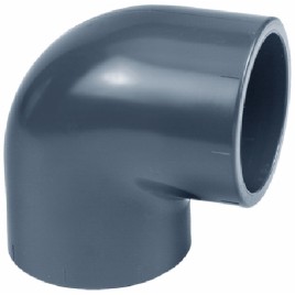 PVC-U ceļgals 90° VDL 12mm PVC-U ceļgals 90° VDL 12mm