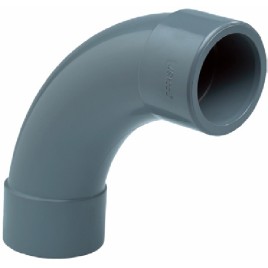 PVC-U ceļgals 90° EFFAST 90mm PVC-U ceļgals 90° EFFAST 90mm