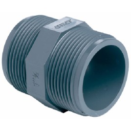 PVC-U sprausla ārējā vītne / ārējā vītne VDL ¼” PVC-U sprausla ārējā vītne / ārējā vītne VDL ¼”