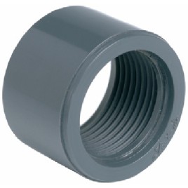 PVC-U uzmavas adapteris gluds / iekšējais vītne EFFAST 90 x 2½”