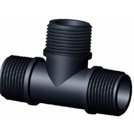 PP Trejgabals 90° ārējā vītne ¾” x ¾” x ¾” PP Trejgabals 90° ārējā vītne ¾” x ¾” x ¾”