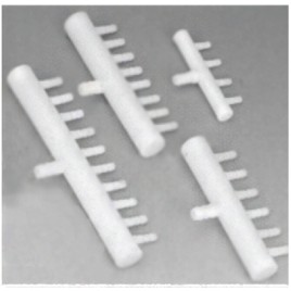 Plastmasas kolektors (ieplūdes 9mm izeja 8x4mm)