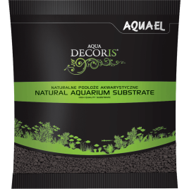 Substrāts AQUA DECORIS BLACK 2-3 MM 1KG, AQUAEL Substrāts AQUA DECORIS BLACK 2-3 MM 1KG, AQUAEL