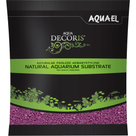 Substrāts AQUA DECORIS FUCHSIA 2-3 MM 1KG, AQUAEL Substrāts AQUA DECORIS FUCHSIA 2-3 MM 1KG, AQUAEL