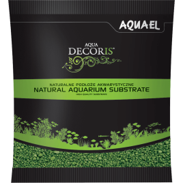 Substrāts AQUA DECORIS GREEN 2-3 MM 1KG, AQUAEL Substrāts AQUA DECORIS GREEN 2-3 MM 1KG, AQUAEL