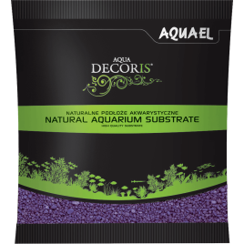 Substrāts AQUA DECORIS VIOLET 2-3 MM 1KG, AQUAEL Substrāts AQUA DECORIS VIOLET 2-3 MM 1KG, AQUAEL