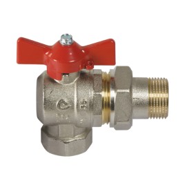 Lodveida vārsts 90° 146A ½" x ½", COMISA 
