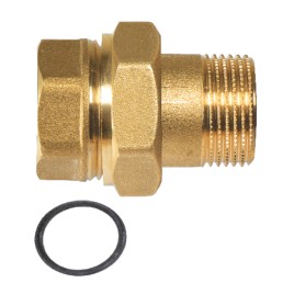 Taisns savienotājs 126 mit O-Ring-Dichtung ¾", COMISA